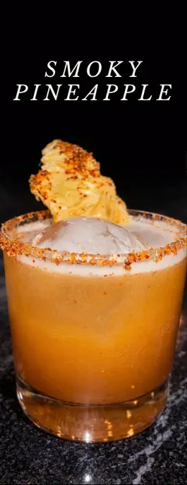 Smoky Pineapple cocktail